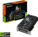 GIGABYTE GeForce RTX 5060 Ti WINDFORCE 2X 8G GDDR7 Graphics Card