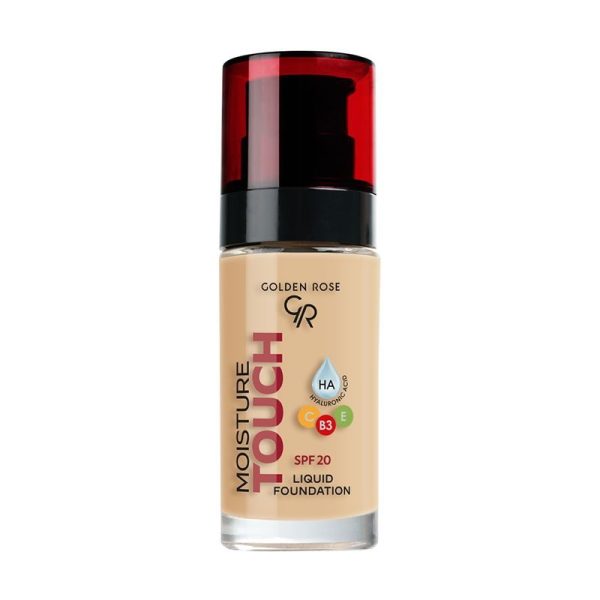 GOLDEN ROSE LIQUID FOUNDATION MOISTURE TOUCH