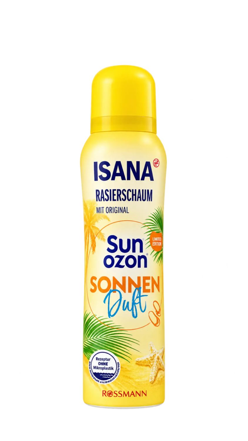 isana-shave-foam-sun-ozon-sonnen-150ml.jpg رغوة حلاقة إيسانا بعطر صن أوزون الشمسي 150 مل
