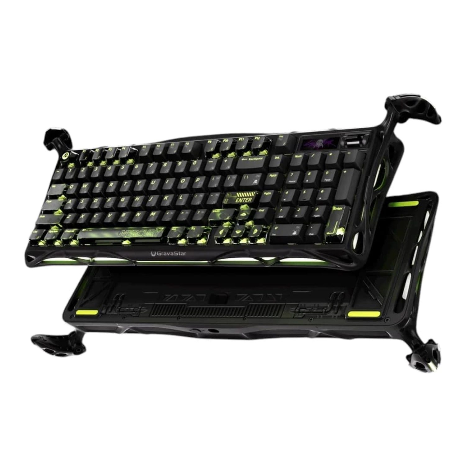 k98-1.jpg GravaStar Mercury K98 Pro Phantom Black Keyboard