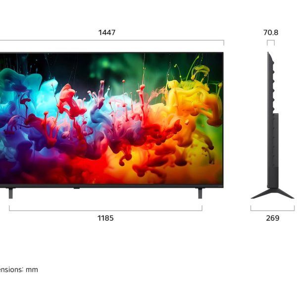 LG 65QNED70B6T QNED Mini LED 4K Alpha 7 AI Processor Smart TV