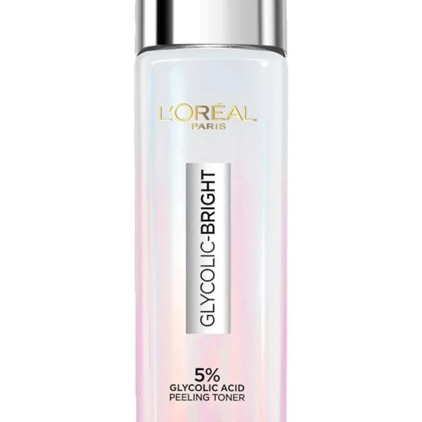 LOREAL PEELING TONER GLYCOLIC-BRIGHT 5% GLYCOLIC ACID 128 ML