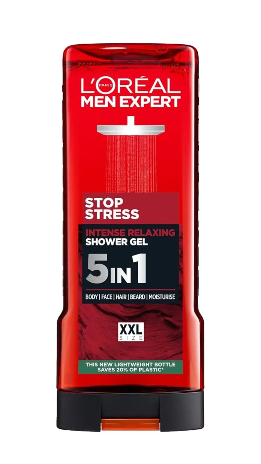 loreal-shower-gel-stress-resist-5in1-400-ml-1.jpg LOREAL SHOWER GEL STRESS RESIST 5IN1 400 ML