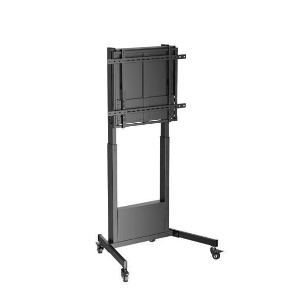 LUMI HAW400E-75FS Manual Height-Adjustable Trolley for 65-86 Inch Interactive Displays