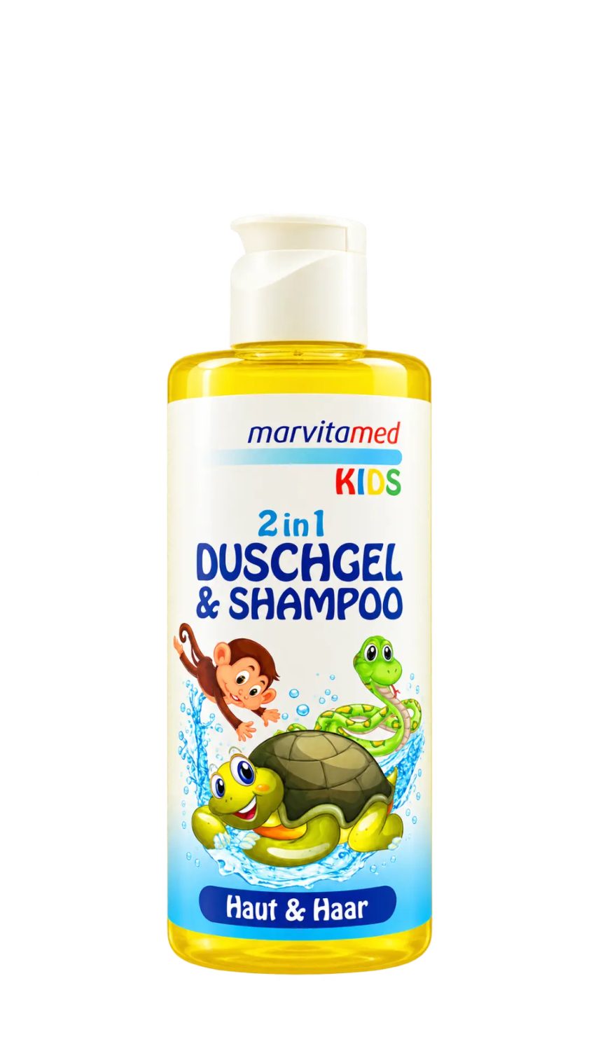marvitamed-kids-duschgel-and-shampoo-haut-and-haar-250ml.jpg شاور جل وشامبو 2 في 1 للأطفال مارفيتاميد كيدز للبشرة والشعر 250 مل
