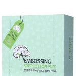 MEDIFLOWER EMBOSSING SOFT COTTON PUFF 300PCS