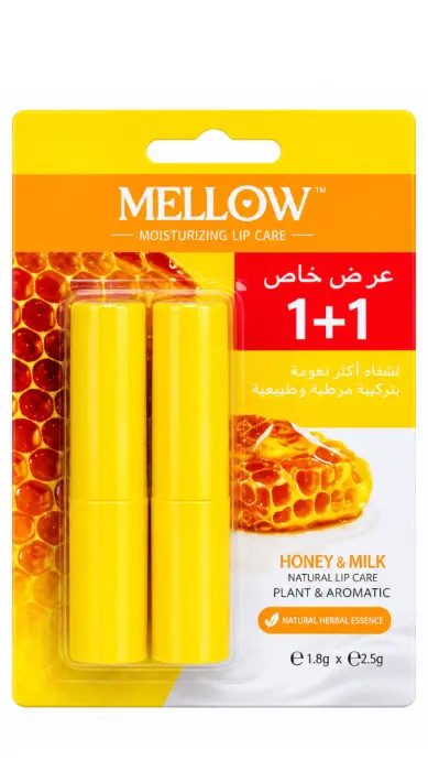 MELLOW LIP BALM HONEY MILK 2PCS