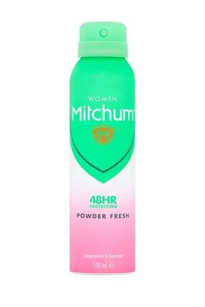 MITCHUM DEODORANT SPRAY WOMEN POWDER FRESH 150 ML