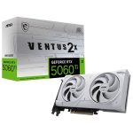 MSI GeForce RTX 5060 Ti 8G VENTUS 2X OC WHITE PLUS GDDR7 Graphics Card