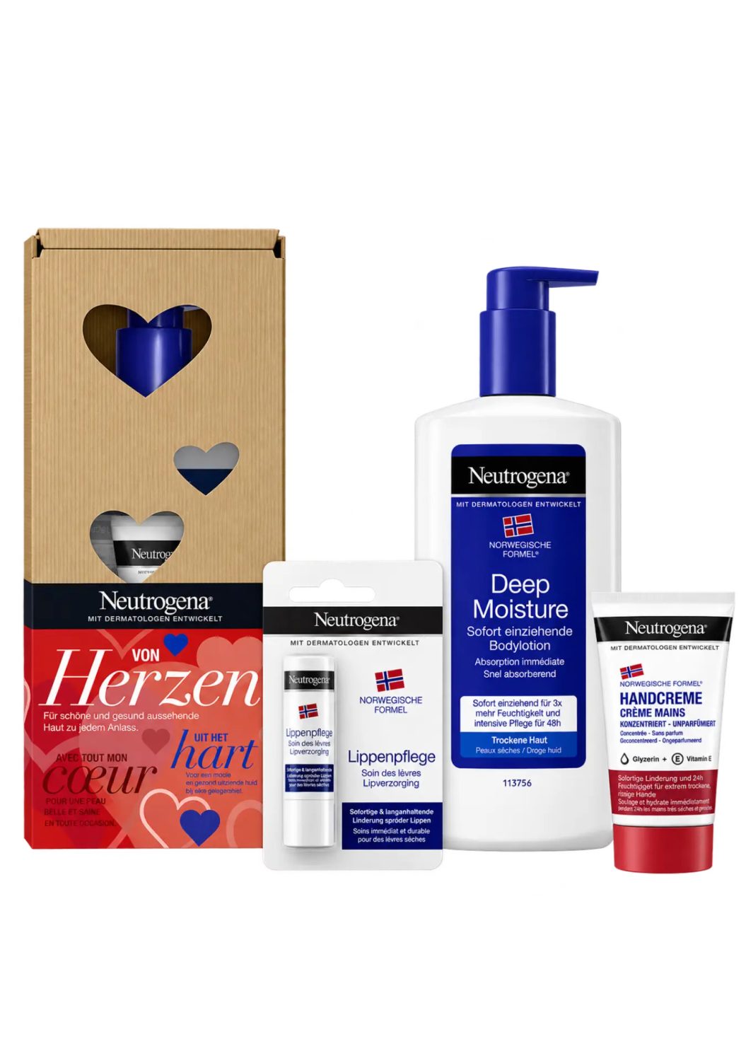 neutrogena-skincare-set-von-herzen-3pcs.jpg طقم نيتروجينا فون هيرتسن للعناية بالبشرة الجافة 3 قطع