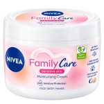 NIVEA BODY CREAM FAMILY CARE FOR SENSITIVE SKIN 400 ML