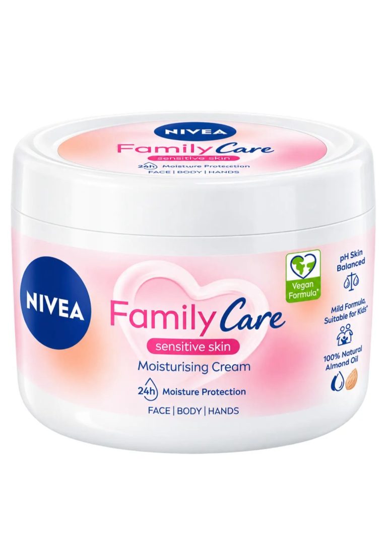 NIVEA BODY CREAM FAMILY CARE FOR SENSITIVE SKIN 400 ML