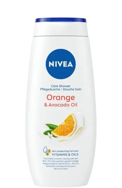 NIVEA CREAM SHOWER ORANGE & AVOCADO OIL 250 ML