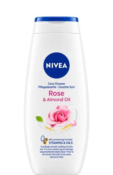 NIVEA CREAM SHOWER ROSE & ALMOND OIL 250 ML