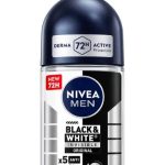 NIVEA DEODORANT ROLL-ON BLACK & WHITE INVISIBLE ORIGINAL 72H 25 ML