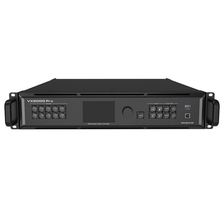 NovaStar VX2000 Pro All-in-One LED Display Controller 13M Pixels 20 Ethernet Ports 12G-SDI HDR