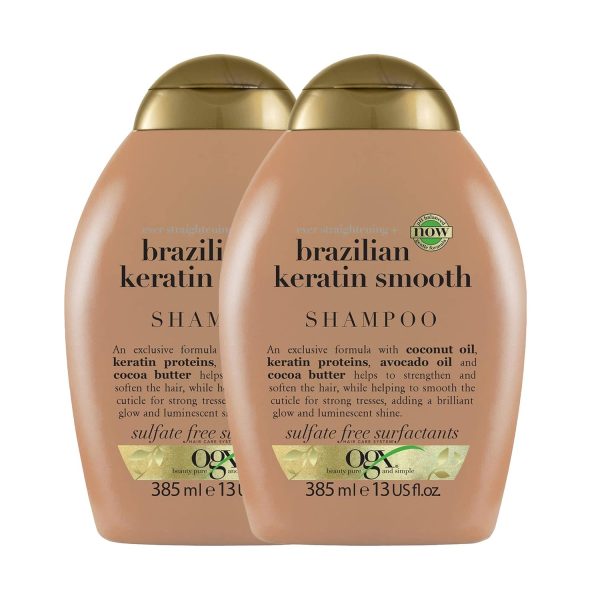 OGX SHAMPOO BRAZILIAN KERATIN SMOOTH 385 ML