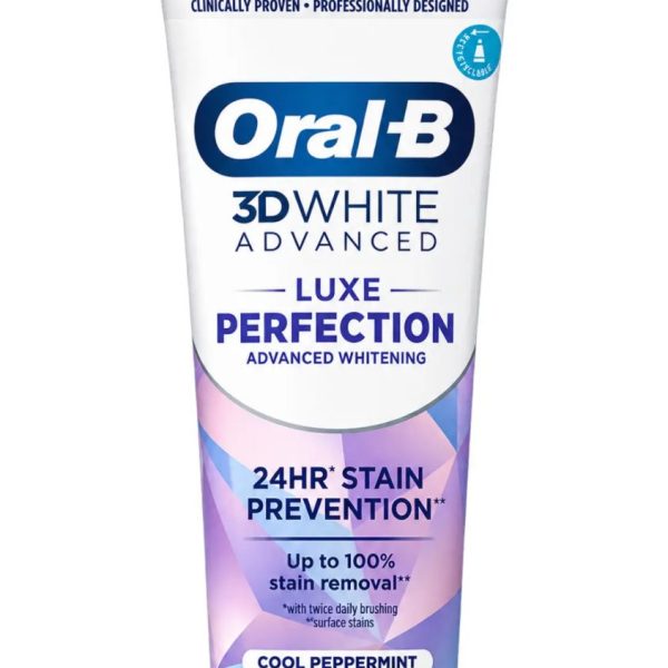 ORAL-B TOOTHPASTE 3D WHITE ADVANCED LUXE 75 ML
