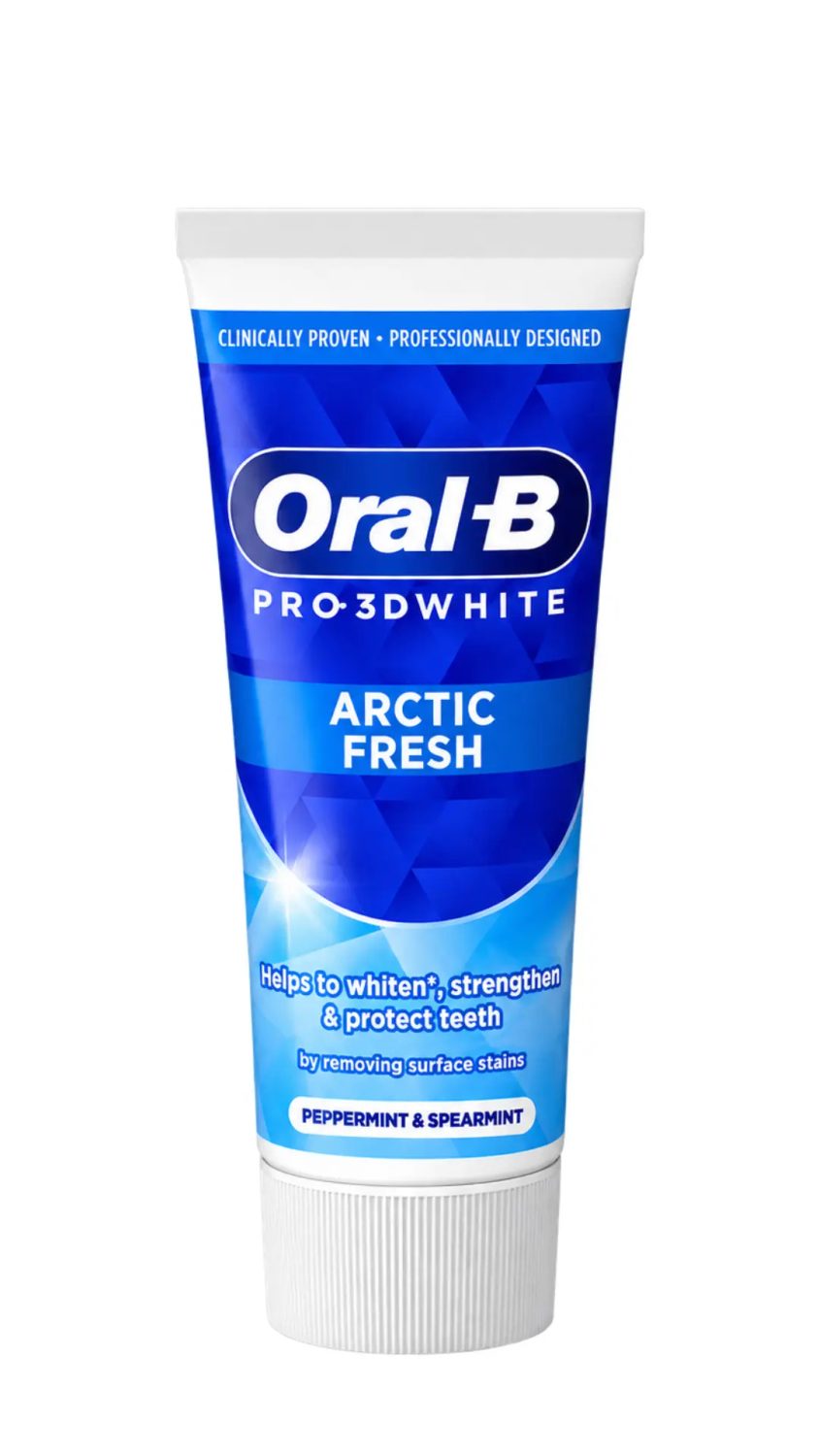 oral-b-toothpaste-pro-3d-white-arctic-fresh-75-ml-1.jpg ORAL-B TOOTHPASTE PRO 3D WHITE ARCTIC FRESH 75 ML
