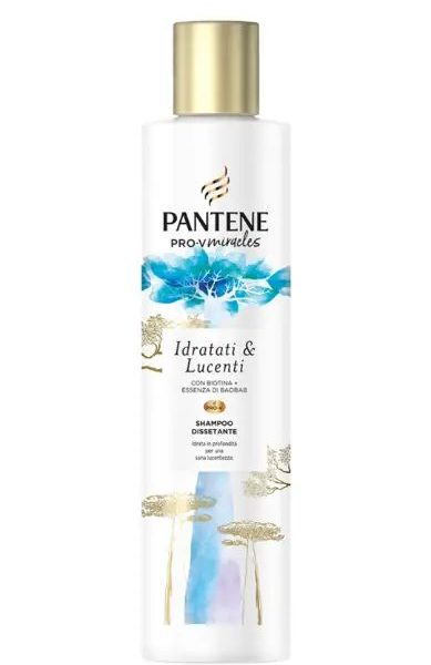 PANTENE SHAMPOO IDRATATI & LUCENTI 225 ML