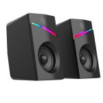 Porodo Gaming Stereo Speakers PDX543-BK Angle