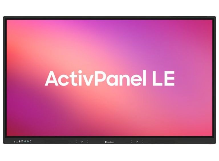 شاشة تفاعلية Promethean ActivPanel LE APLE-75 4K Interactive Display Android 14 EDLA 8GB 64GB 40-Point Touch مقاس 75 بوصة