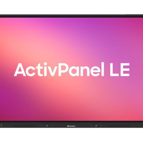 شاشة تفاعلية Promethean ActivPanel LE APLE-86 4K Interactive Display Android 14 EDLA 8GB 64GB 40-Point Touch مقاس 86 بوصة