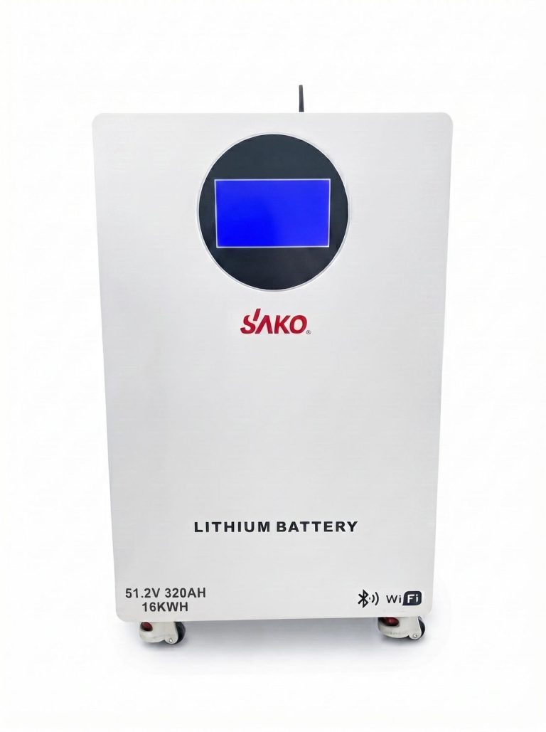 SAKO SK-51.2V 320Ah LiFePO4 Lithium Battery – 16.3 kWh