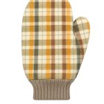 ليفة استحمام رينهوا نيو إكسبيرينس Mitt - Mustard Plaid