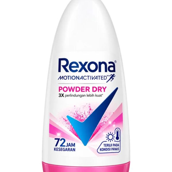 REXONA DEODORANT ROLL-ON POWDER DRY 72H 45 ML