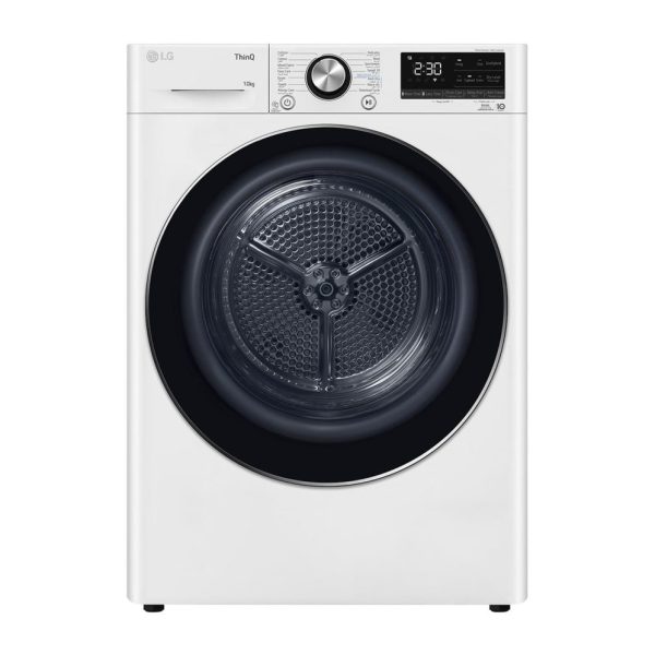 LG RH10X55V2NP Vivace 10kg Dual Inverter Heat Pump Dryer White 1