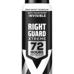 RIGHT GUARD DEODORANT SPRAY INVISIBLE 72H 150 ML