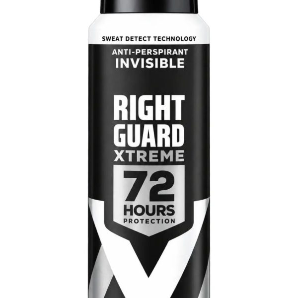 RIGHT GUARD DEODORANT SPRAY INVISIBLE 72H 150 ML