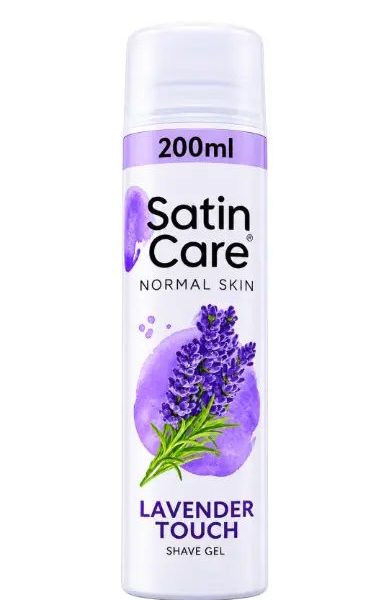 SATIN CARE SHAVE GEL LAVENDER TOUCH 200 ML