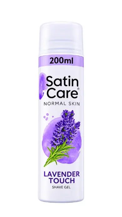 satin-care-shave-gel-lavender-touch-200-ml-1.jpg SATIN CARE SHAVE GEL LAVENDER TOUCH 200 ML