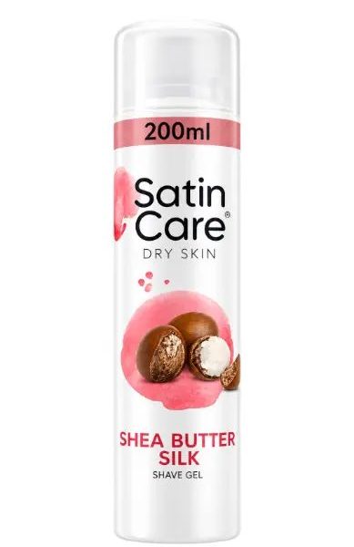 SATIN CARE SHAVE GEL SHEA BUTTER SILK 200 ML