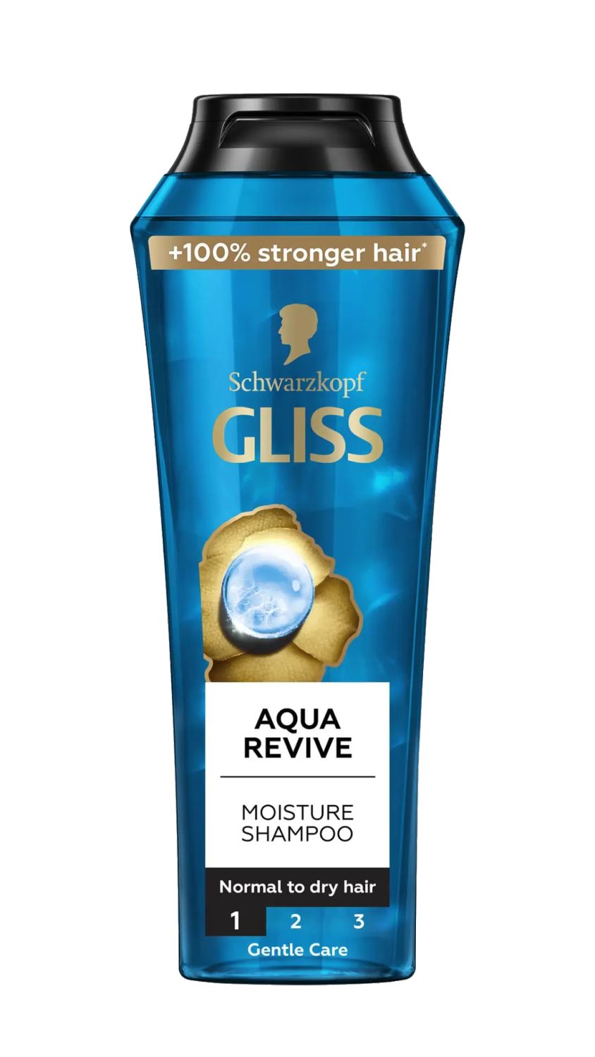 schwarzkopf-gliss-shampoo-aqua-revive-400ml.jpg شامبو غليس أكوا ريفايف المرطب للشعر العادي إلى الجاف 400 مل