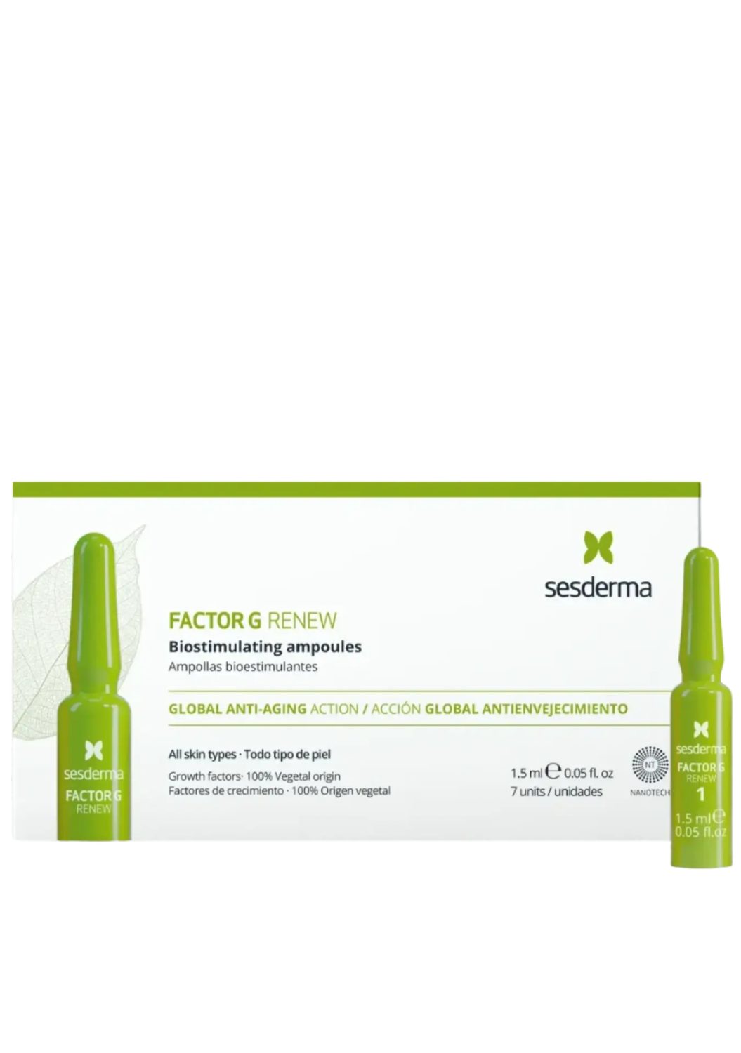 sesderma-ampollas-factor-renew-7units.jpg أمبولات سيسديرما فاكتور جي رينيو المجددة لمكافحة الشيخوخة 7 أمبولات