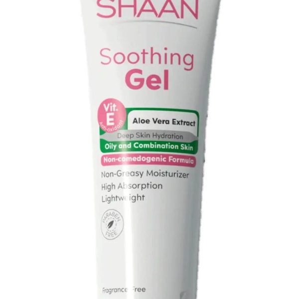 SHAAN SOOTHING GEL VIT E ALOE VERA EXTRACT 120 GM