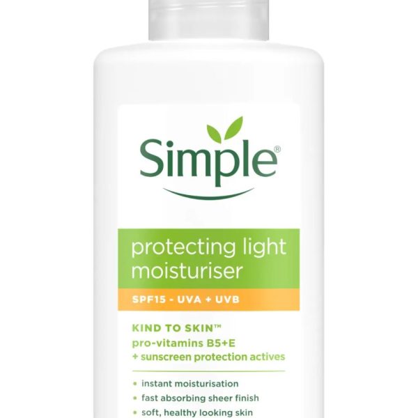 SIMPLE PROTECTING LIGHT MOISTURISER +15SPF 125 ML