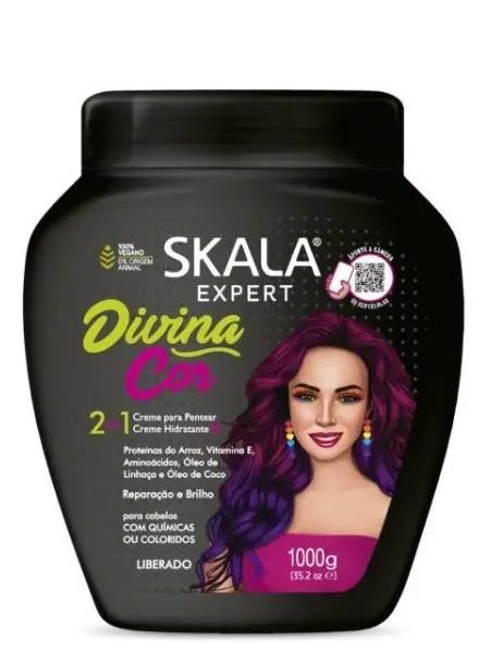 SKALA HAIR MASK 2IN1 DIVINO COR 1000 G