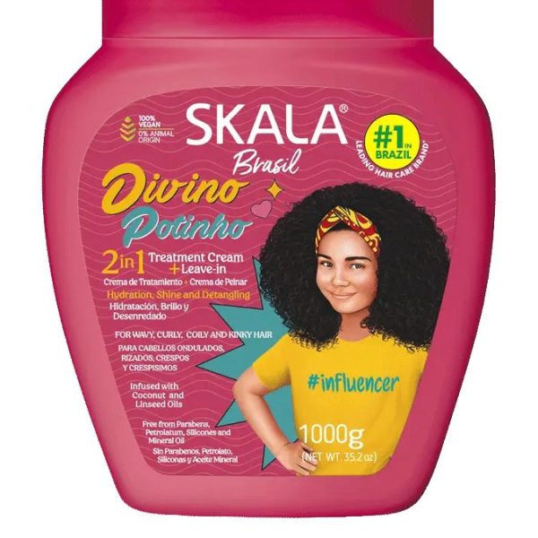 SKALA HAIR MASK DIVINO POTINHO 2IN1 1000 G