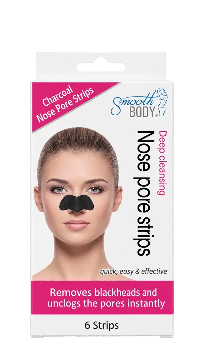 smooth-body-nose-pore-strips-6pcs.jpg لصقات الأنف سموث بودي بالفحم لإزالة الرؤوس السوداء 6 قطع