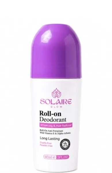 SOLAIRE DEODORANT ROLL-ON BLACKCURRANT 60 ML