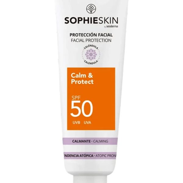 SOPHIESKIN CALM & PROTECT FACIAL SUNSCREEM SPF50 50ML