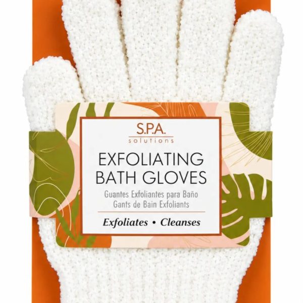 SPA EXFOLIATING BATH GLOVES 69513