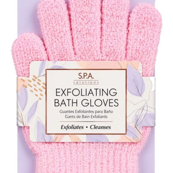 SPA EXFOLIATING BATH GLOVES 69523