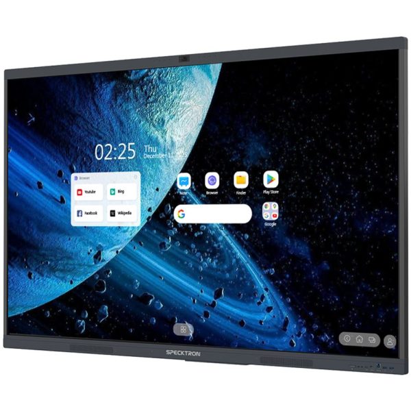 شاشة تفاعلية Specktron UDX-98S2 Pro Interactive Display 4K 50-Point Touch Android 14 Octa-Core 16GB 256GB 8-Array Mic AI Whiteboard مقاس 98 بوصة