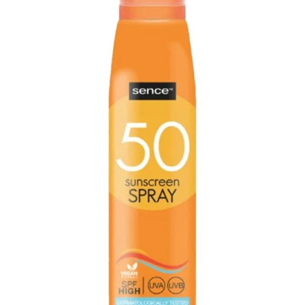سنس واقي شمس سبري +SPF50 مقاوم للماء 200مل
