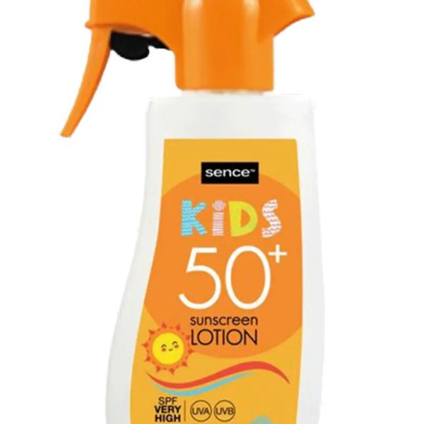 سنس واقي شمس للاطفال +SPF50 لوشن مقاوم للماء 250مل